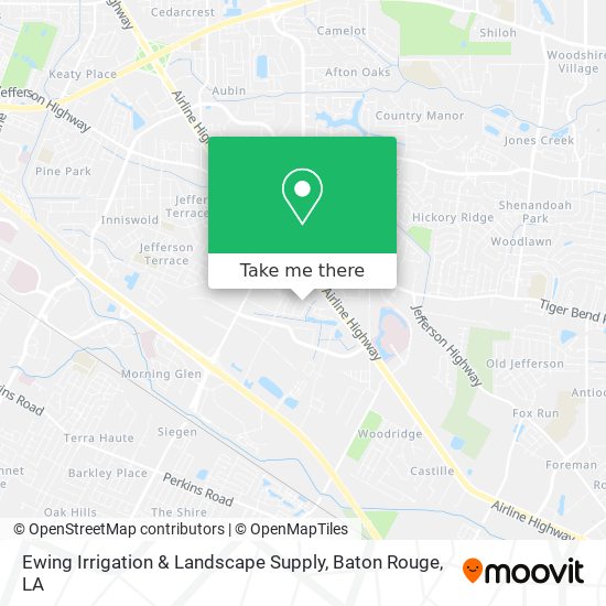 Mapa de Ewing Irrigation & Landscape Supply