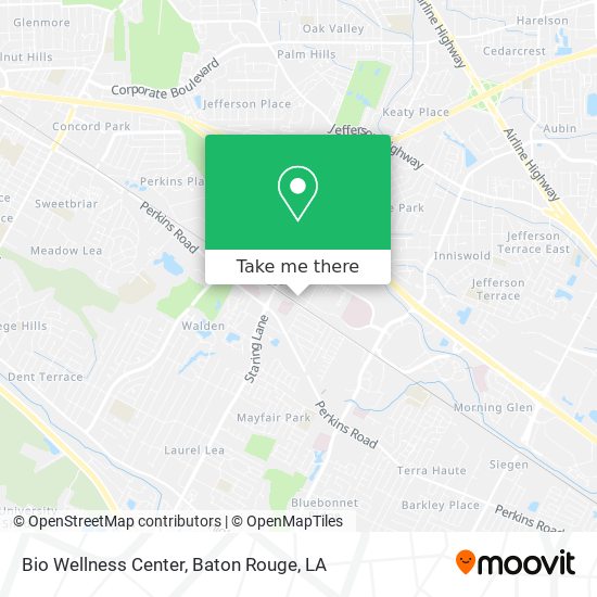Bio Wellness Center map