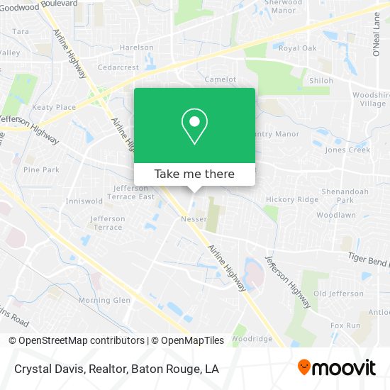 Crystal Davis, Realtor map