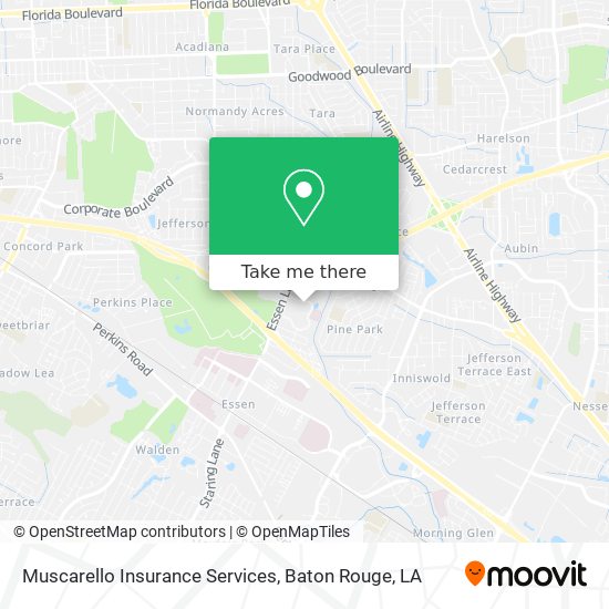 Muscarello Insurance Services map