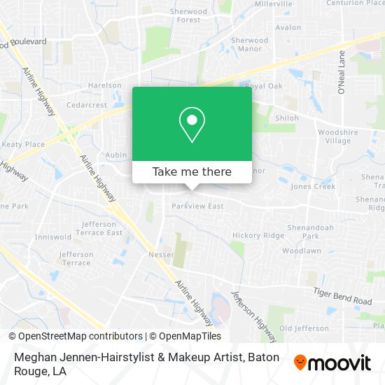 Meghan Jennen-Hairstylist & Makeup Artist map