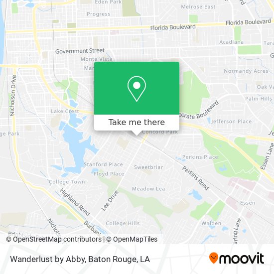 Wanderlust by Abby map