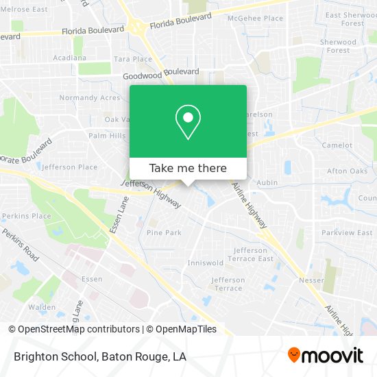 Brighton School map