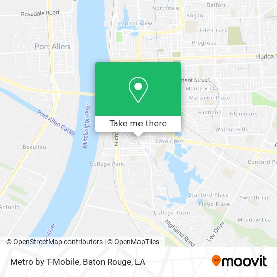 Metro by T-Mobile map