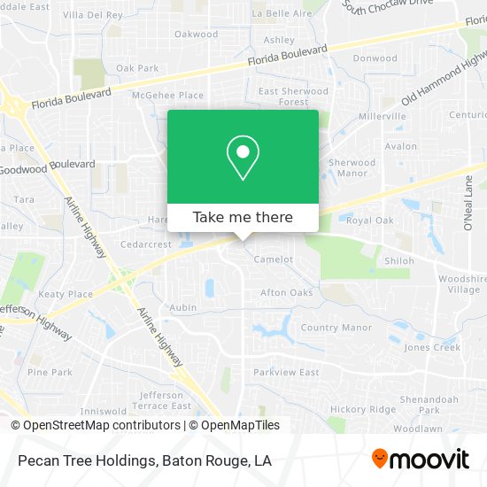 Pecan Tree Holdings map