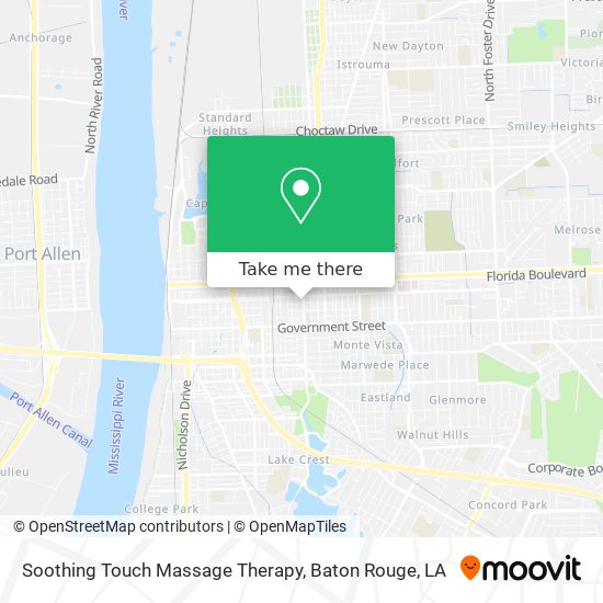 Mapa de Soothing Touch Massage Therapy