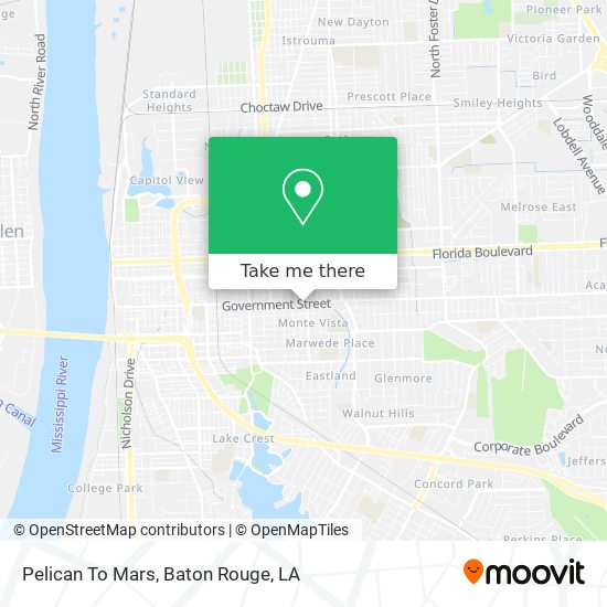 Mapa de Pelican To Mars