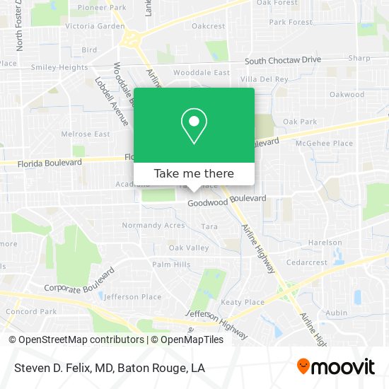 Mapa de Steven D. Felix, MD