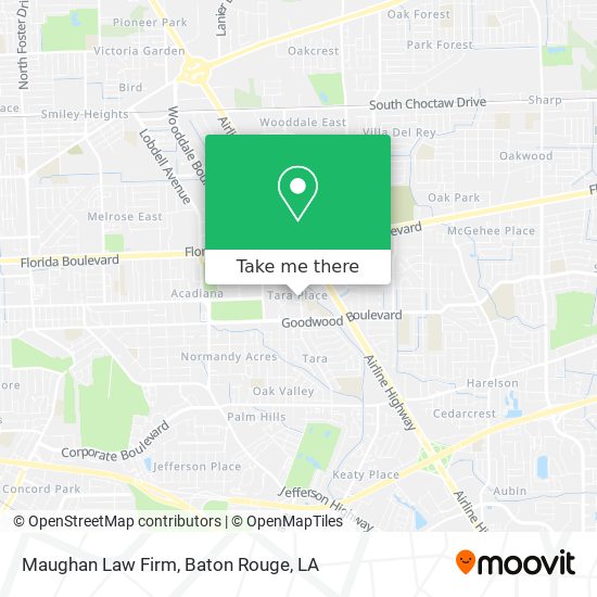 Maughan Law Firm map