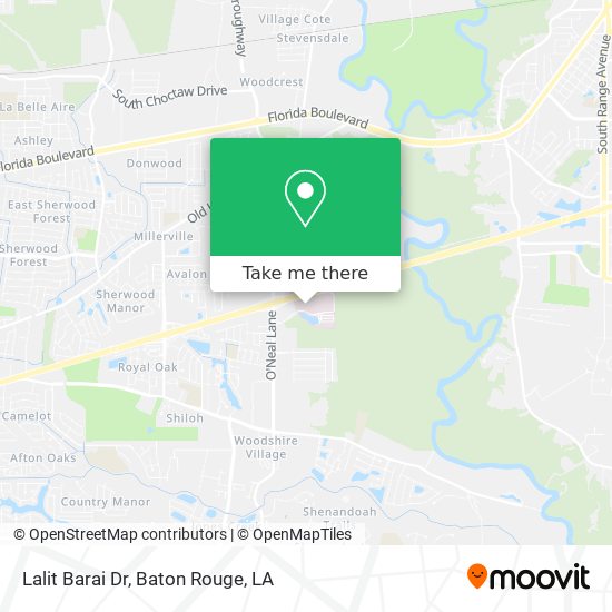 Lalit Barai Dr map