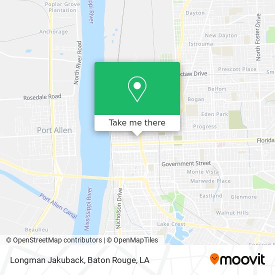 Longman Jakuback map