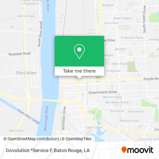 Govolution *Service F map