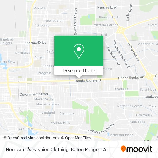 Nomzamo's Fashion Clothing map
