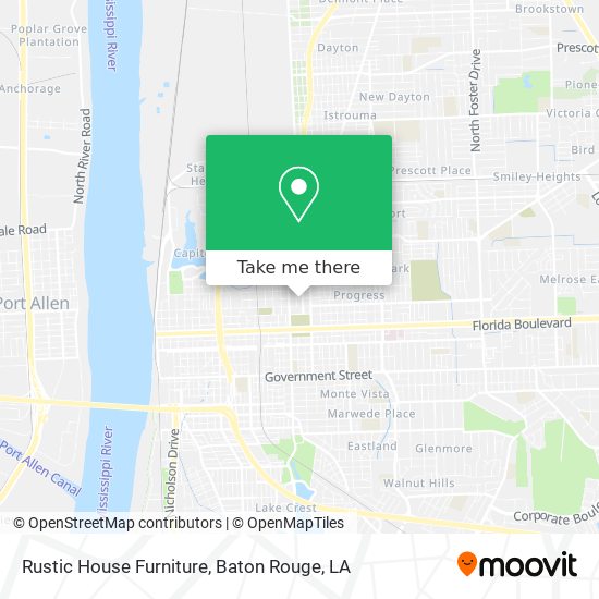 Rustic House Furniture map