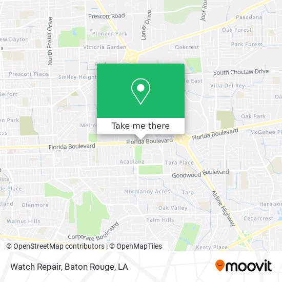 Mapa de Watch Repair