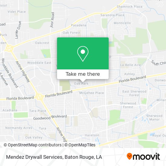 Mendez Drywall Services map