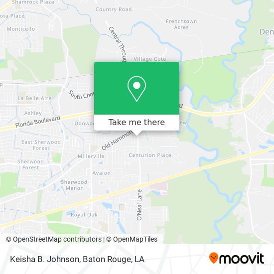 Mapa de Keisha B. Johnson