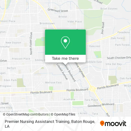 Mapa de Premier Nursing Assistanct Training