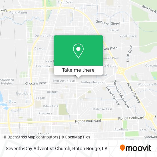 Mapa de Seventh-Day Adventist Church