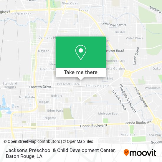 Jackson's Preschool & Child Development Center map