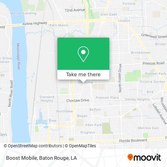 Boost Mobile map