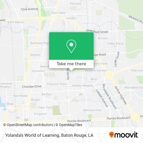 Mapa de Yolanda's World of Learning