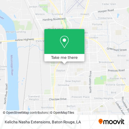 Kelicha Nasha Extensions map