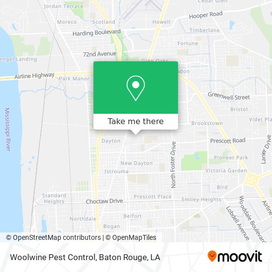 Woolwine Pest Control map