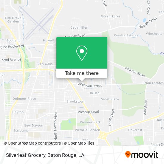 Silverleaf Grocery map