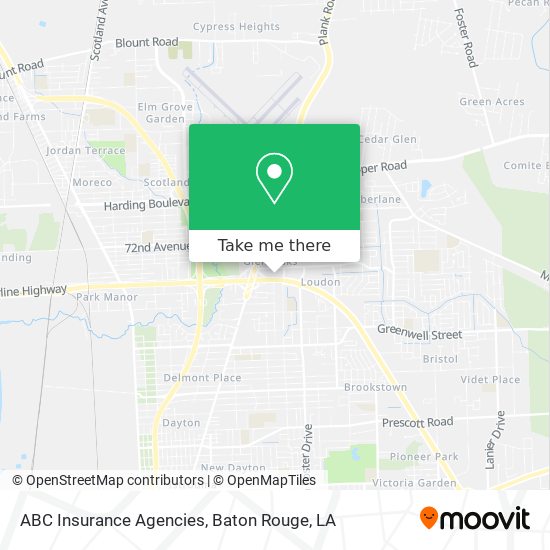 ABC Insurance Agencies map