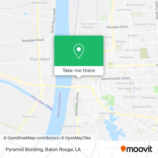 Pyramid Bonding map