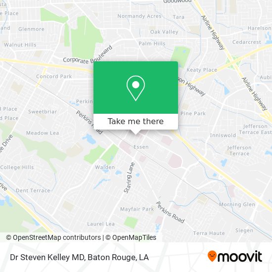 Dr Steven Kelley MD map