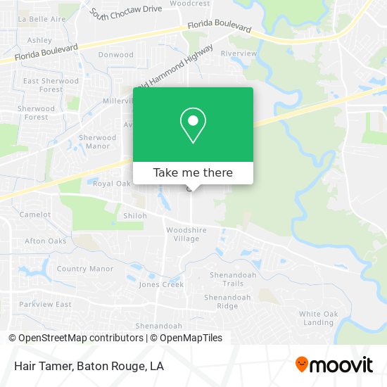 Mapa de Hair Tamer