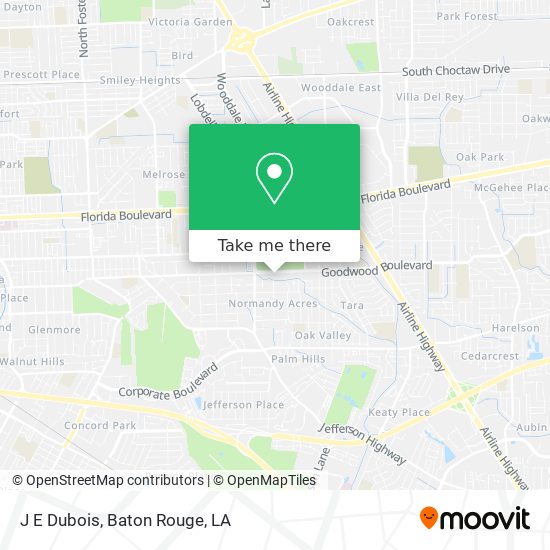 Mapa de J E Dubois