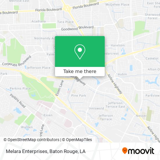 Melara Enterprises map