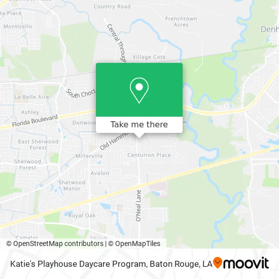 Mapa de Katie's Playhouse Daycare Program