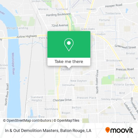 In & Out Demolition Masters map