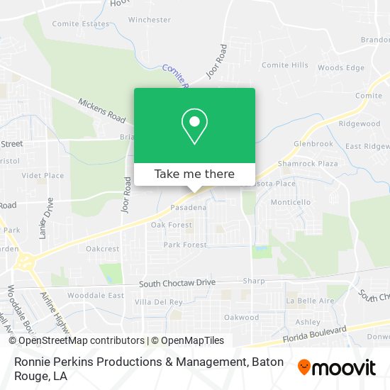 Ronnie Perkins Productions & Management map