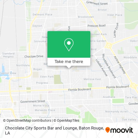 Mapa de Chocolate City Sports Bar and Lounge