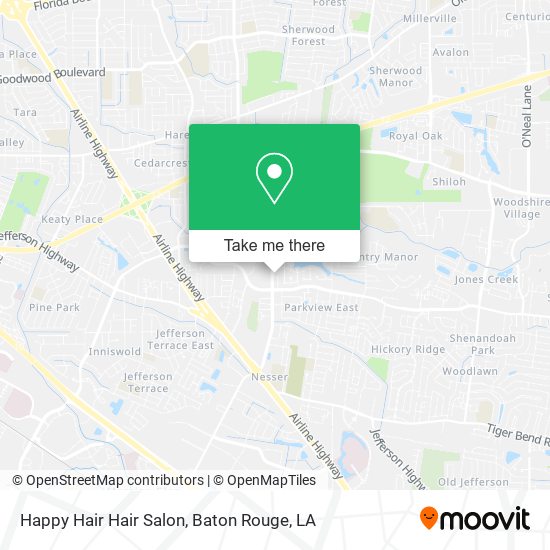 Happy Hair Hair Salon map