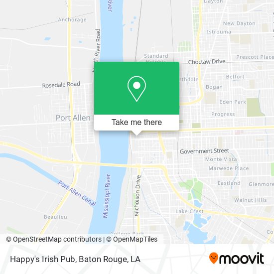 Happy's Irish Pub map