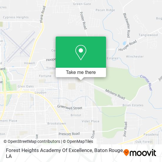 Forest Heights Academy Of Excellence map