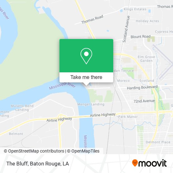 Mapa de The Bluff
