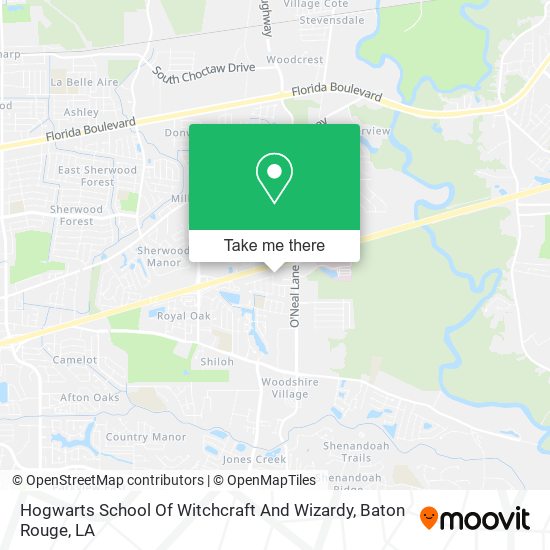 Hogwarts School Of Witchcraft And Wizardy map