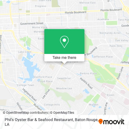 Mapa de Phil's Oyster Bar & Seafood Restaurant