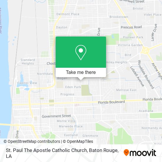 Mapa de St. Paul The Apostle Catholic Church