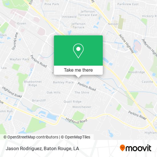 Mapa de Jason Rodriguez