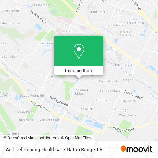 Audibel Hearing Healthcare map