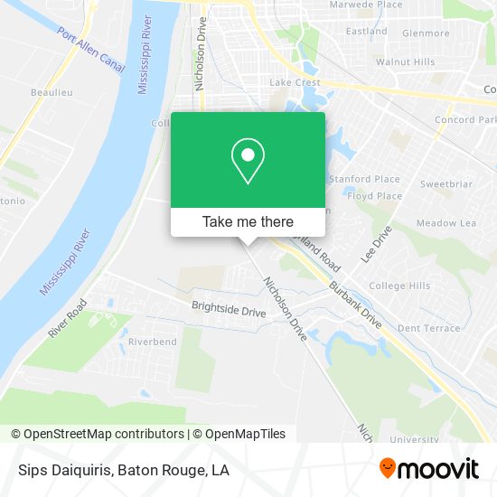 Mapa de Sips Daiquiris