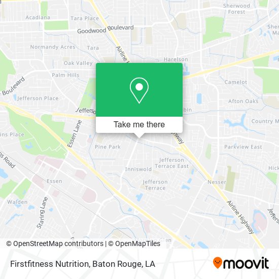 Firstfitness Nutrition map